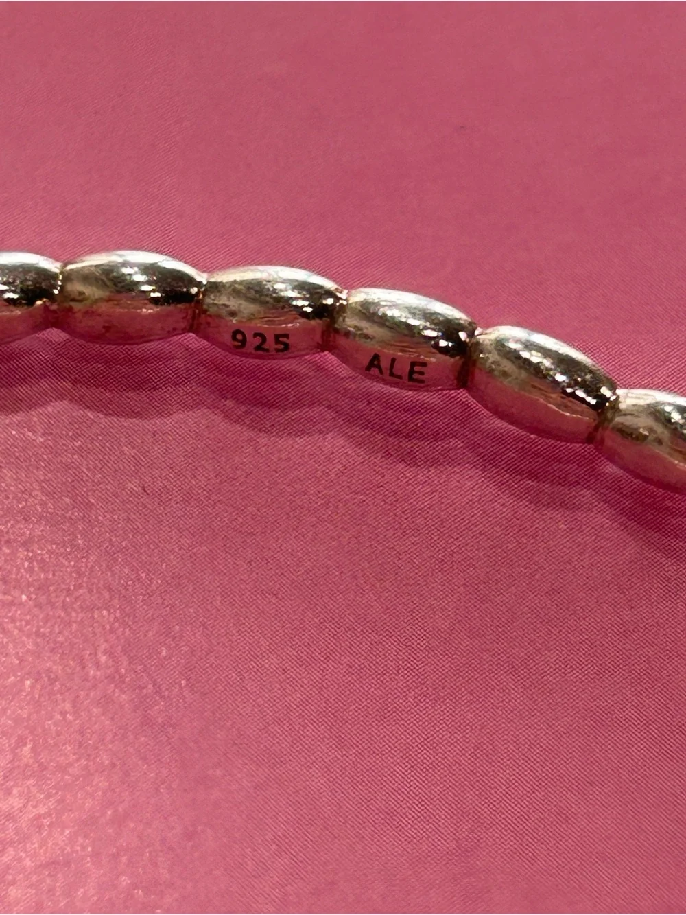 RETIRED Silver Bangle with 14k Gold & Diamond